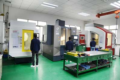 CNC processing workshop