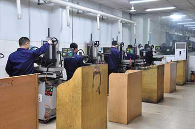 Precision grinder workshop