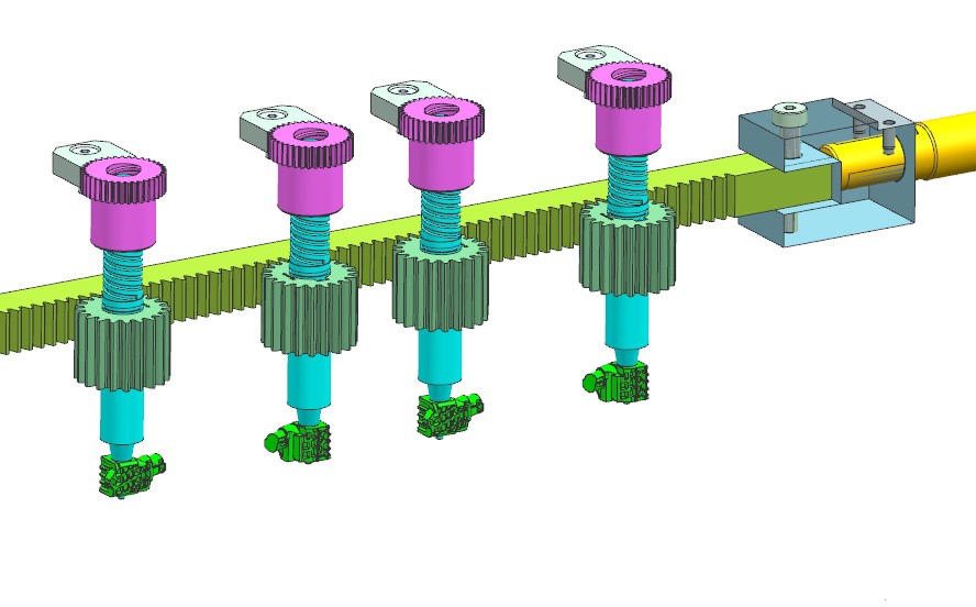 Automatic unscrew thread mold for threaded cover