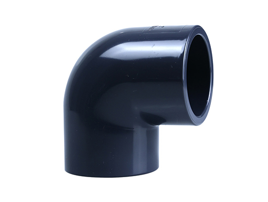 Plastic Pipe fittings - 90 degree bend